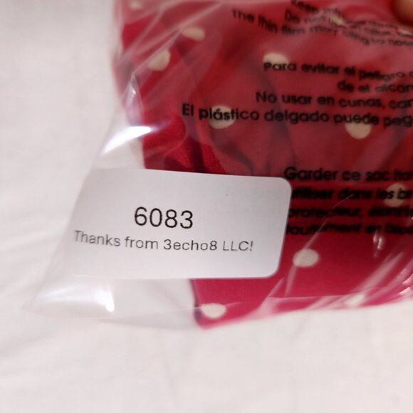 Hanna Andersson Red White Polka Dot Dress Girls 120 6-7 Y Ruffles Cotton - Picture 11 of 11